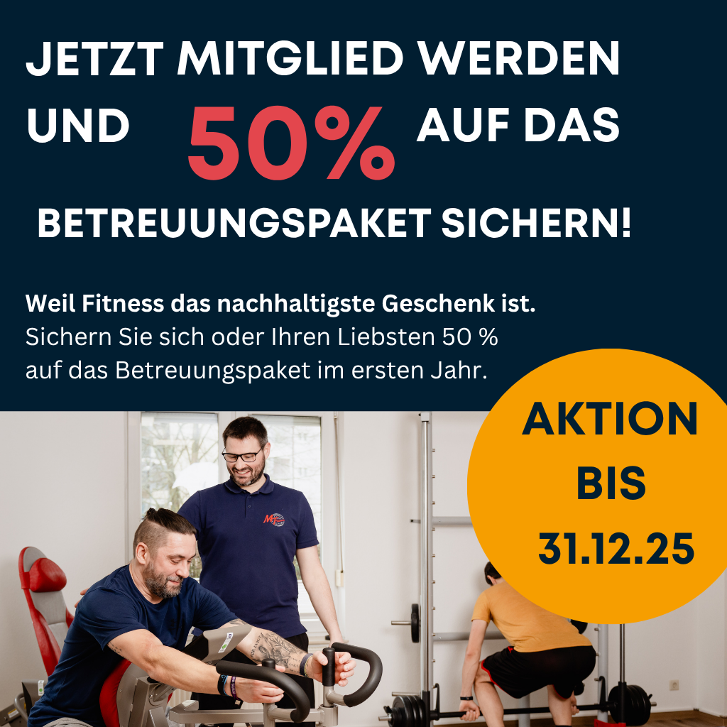 Fitnessaktion Plakat